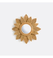 Miroir en rotin Ø60 cm La Redoute Interieurs