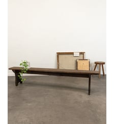Banc en sapin Antoine N°454- Produit chiné Debongout