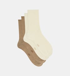 Lot de 2 Paires de Mi-Chaussettes Modal Dim