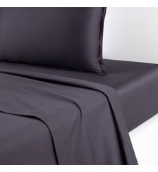 Drap plat en satin de coton Boss Home