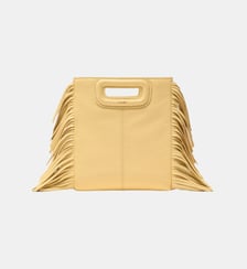 Sac M Mini cuir craquelé mat Maje