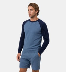 Pull de baseball en coton et laine Ron Dorff