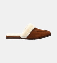 Pantoufle mule slipper - cuir velours Fairmount