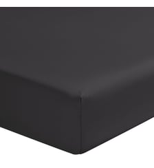 Drap housse uni en satin de coton bio, bonnet de 30cm, TEOPHILE Alexandre Turpault