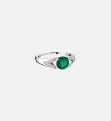 Bague Solitaire Émeraude 6.5mm Victoire Arthus Bertrand