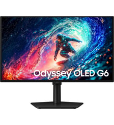 Ecran PC Gamer ODYSSEY G6 27" QHD 240Hz OLED HDR10+ HDMI 2.1 AMD FreeSync Samsung