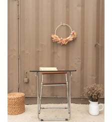 Bureau et chaise pour enfant chromé Yvan N°576- Produit chiné Debongout