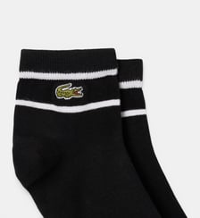Lot de 2 paires de chaussettes rayées Lacoste