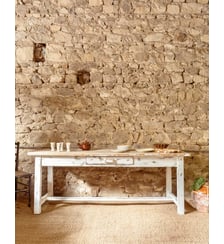 Table à manger en chêne Romy N°1541- Produit chiné Debongout