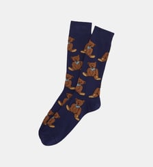 Chaussettes en coton - Old Teddy Marine Arthur