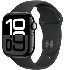 Montre connectée Serie 10 46mm Alu/Noir S/M Cellular Apple
