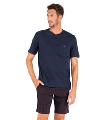 Pyjama court col T L'ECOSSAIS Eminence