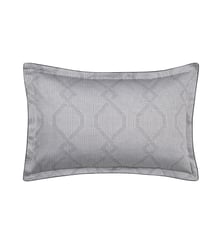 Taie d'oreiller imprimée en jacquard de coton bio, RIVOLI Alexandre Turpault