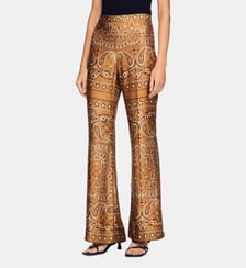 Pantalon fluide à imprimé bandana Sandro