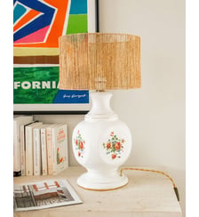 Grande lampe à poser en céramique Suzanne N°485- Produit chiné Debongout