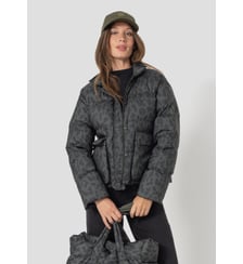 Doudoune oversize col chemise Hossa print Jott