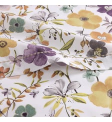Drap plat en batiste de coton Yves Delorme
