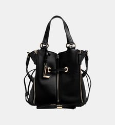 Sac seau Capsule 150 ans Premier Flirt Multizip M en cuir Lancel