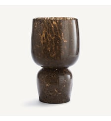 Vase en verre effet réactif AM.PM