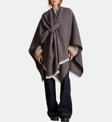 Poncho à franges La Fée Maraboutée