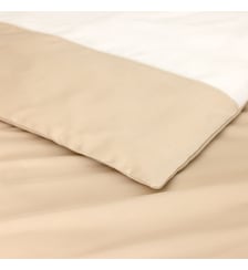 Housse de couette en satin Yves Delorme
