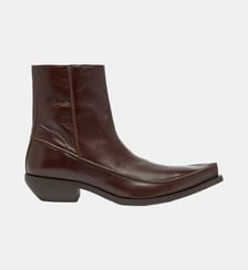 D-Frido-Bottines western en cuir Diesel