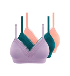 Lot De Trois Brassieres Sans Armatures Agathe Sans Complexe