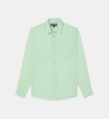 Chemise en lin Teinture minérale Vilebrequin