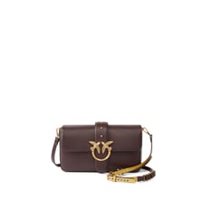 Sac à main moyen love bag one slouchy en cuir à double bandoulière Pinko