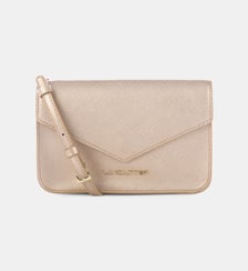 Sac pochette cuir saffiano Lancaster