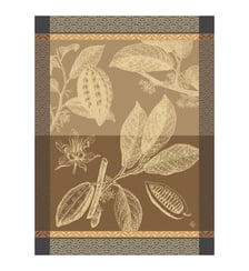 Torchon Chocolats - Fève 100% coton Le Jacquard Francais
