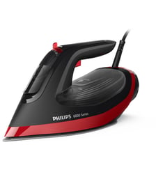 Fer à repasser DST6130/40 fer à vapeur Série 6000 Noir/Rouge, 2600W Philips