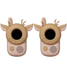 Paire de Talkie-Walkie Zoo The Zoofamily