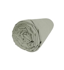 Drap housse en lin lavé bonnet 30cm, RÊVE DE LIN Blanc Cerise
