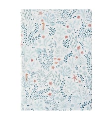 Drap plat imprimé en percale de coton, SOUS L'OCÉAN Essix