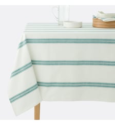 Nappe rayée en coton lavé tissé-teint La Redoute Interieurs