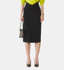 Jupe Midi En Jersey Lanvin