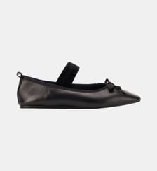 Ballerines Félicie Cuir Lisse Bons Baisers