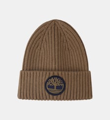 Chapeau écusson tricoté avec logo Timberland