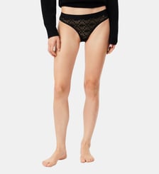 Culotte en dentelle ceinture siglée Lacoste