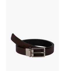 ceinture réversible en cuir Agnès b.