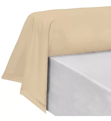 Taie de traversin percale de coton Garnier Thiebaut