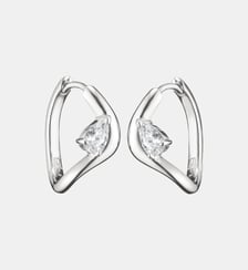 Créoles avec zirconia en forme de goutte Thomas Sabo