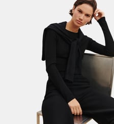 Pull slim en cachemire Bompard