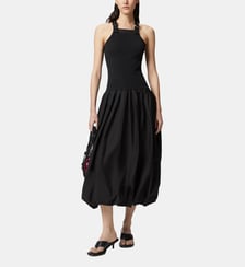 Robe midi à jupe ballon Pinko