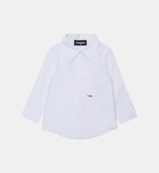 Chemise à manches longues avec logo Dsquared2