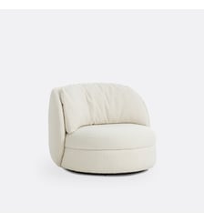 Fauteuil pivotant bouclette La Redoute Interieurs