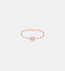 Magic touch bague chaîne cœur Djula