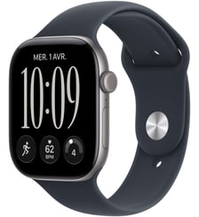 Montre connectée Serie 12 46mm Alu Gris / Bleu M/L Apple