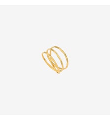 Bague plaquée or - tess Caroline Najman